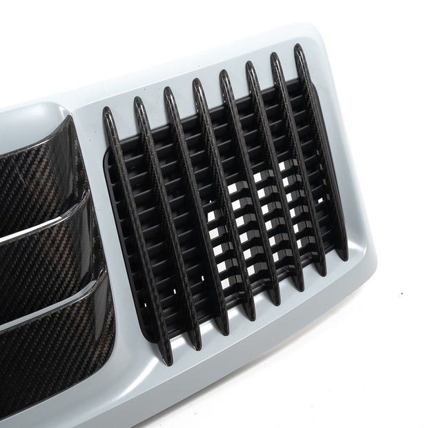 Carbon fiber tailgate slats. Porsche 991.2 Turbo S