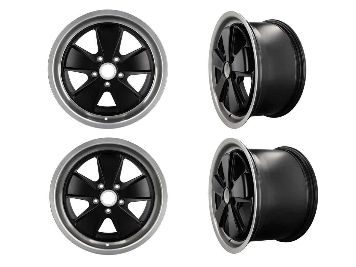 Alufelgen-Satz 19 Zoll 8,5J / 11J, 5-Speichen-Design (Ausführung B)