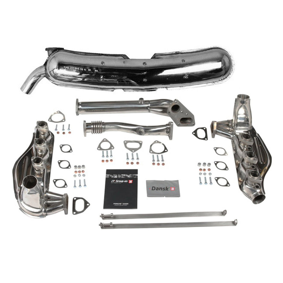 Auspuff-Kit Endschalldämpfer (1-In / 1-Out, 84 mm) | Porsche 911 3.2L | Dansk