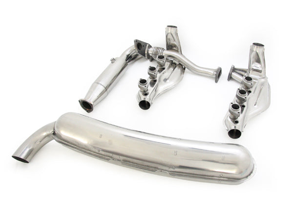Auspuff & Wärmetauscher Single Outlet System – Porsche 911 3.2L (1984–1989), BIG BORE 84mm Endrohr