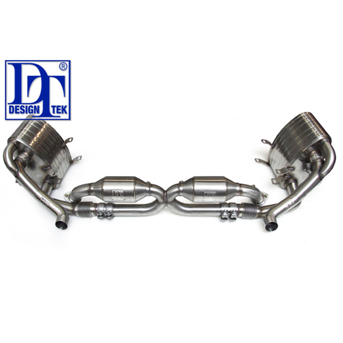 Sportauspuff & Katalysator Bypass X-Pipes Paket Porsche 997 C2 / C4 / C4S