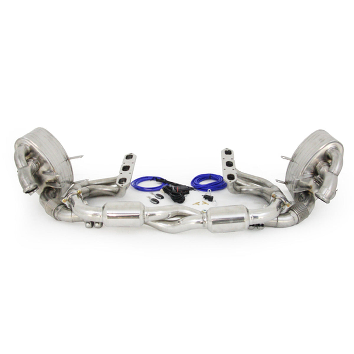 Sport Valvetronic Switchable Exhaust, Headers & Catalytic Converter Replacement Package Porsche 996 C2 / C4 / C4S