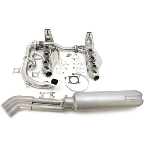 Stainless Steel Exhaust System with Heat Exchangers (Ø 41 mm) | Porsche 930 Turbo | Dansk