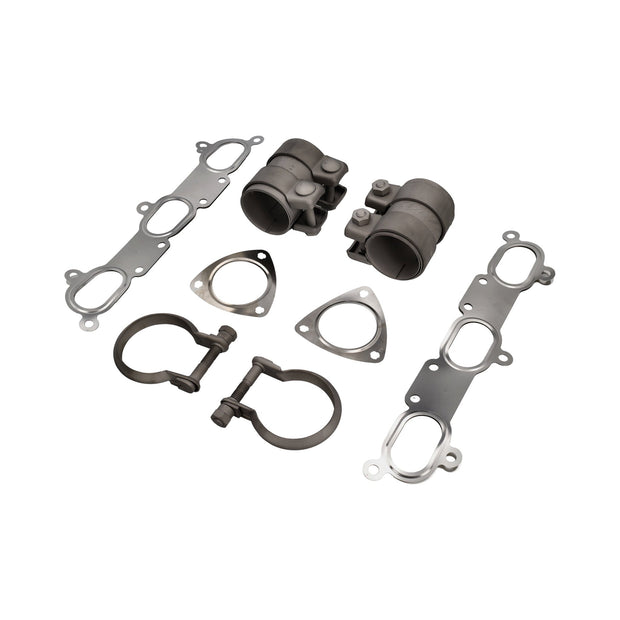 Exhaust mounting kit with titanium clamps. Porsche (911) 996 GT3