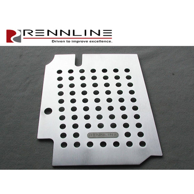 Aluminum floor pan. Passenger side – Porsche 356A