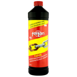 FERTAN FeDOX Rust Remover Concentrate – Tank Rust Removal & Steel Parts