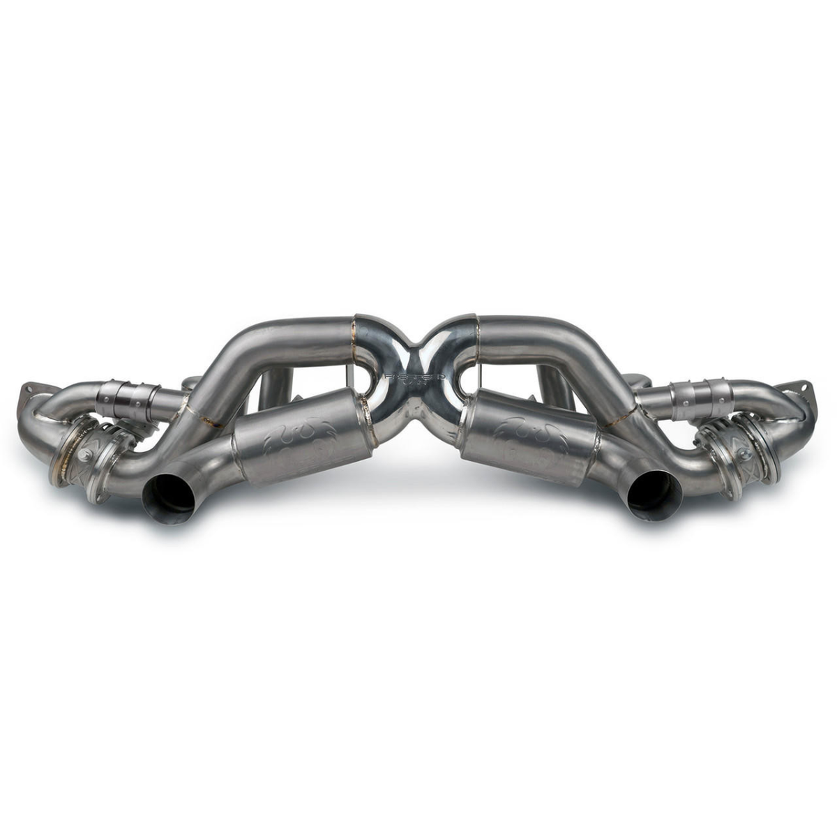 Fabspeed Valvetronic Titanium Exhaust (X-Pipe Cat-Back) - Porsche 718 Boxster / Cayman