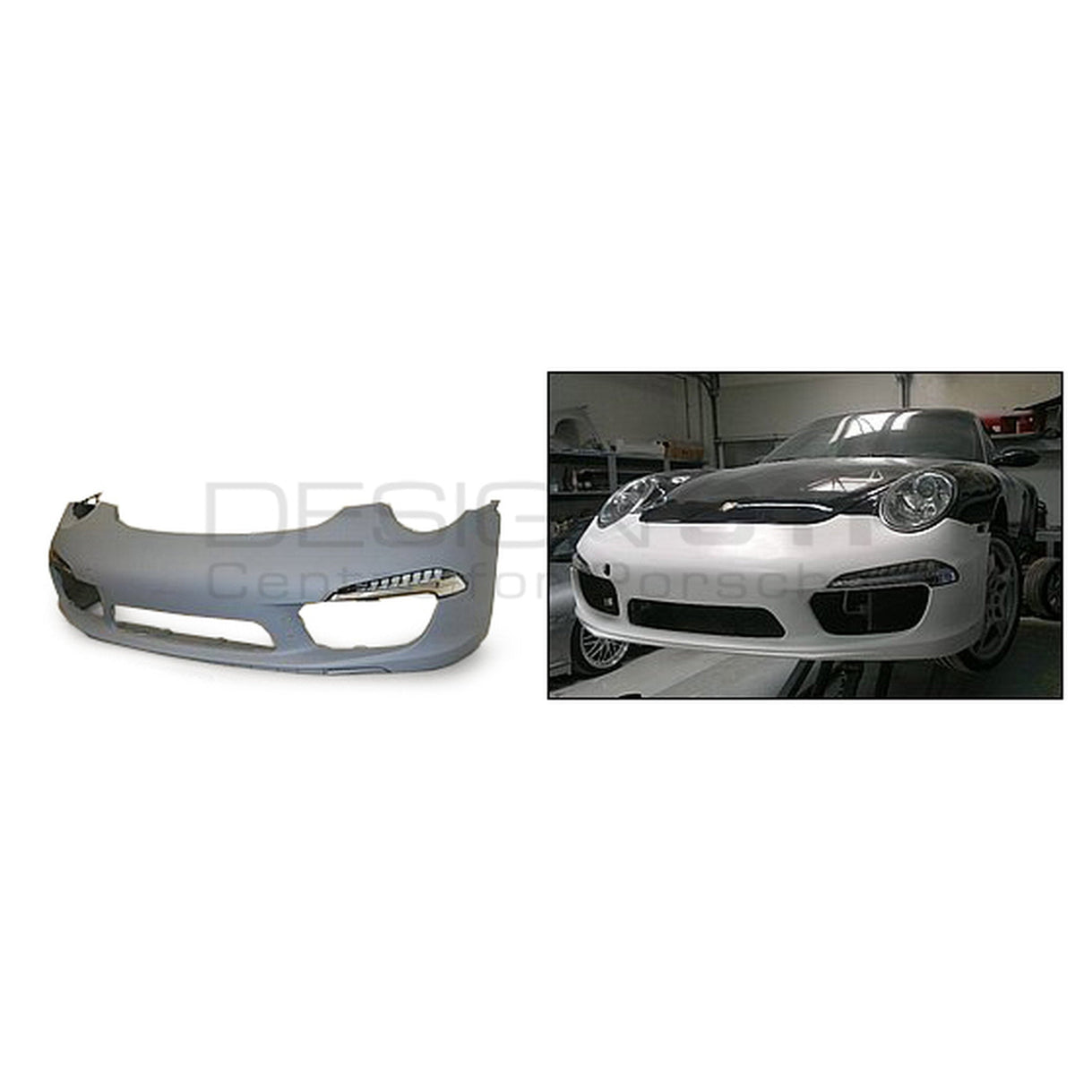 Front Bumper 991 Look. Porsche 911 (997) 2005-2010 - OEM / Original Equipment Manufacturer Quality