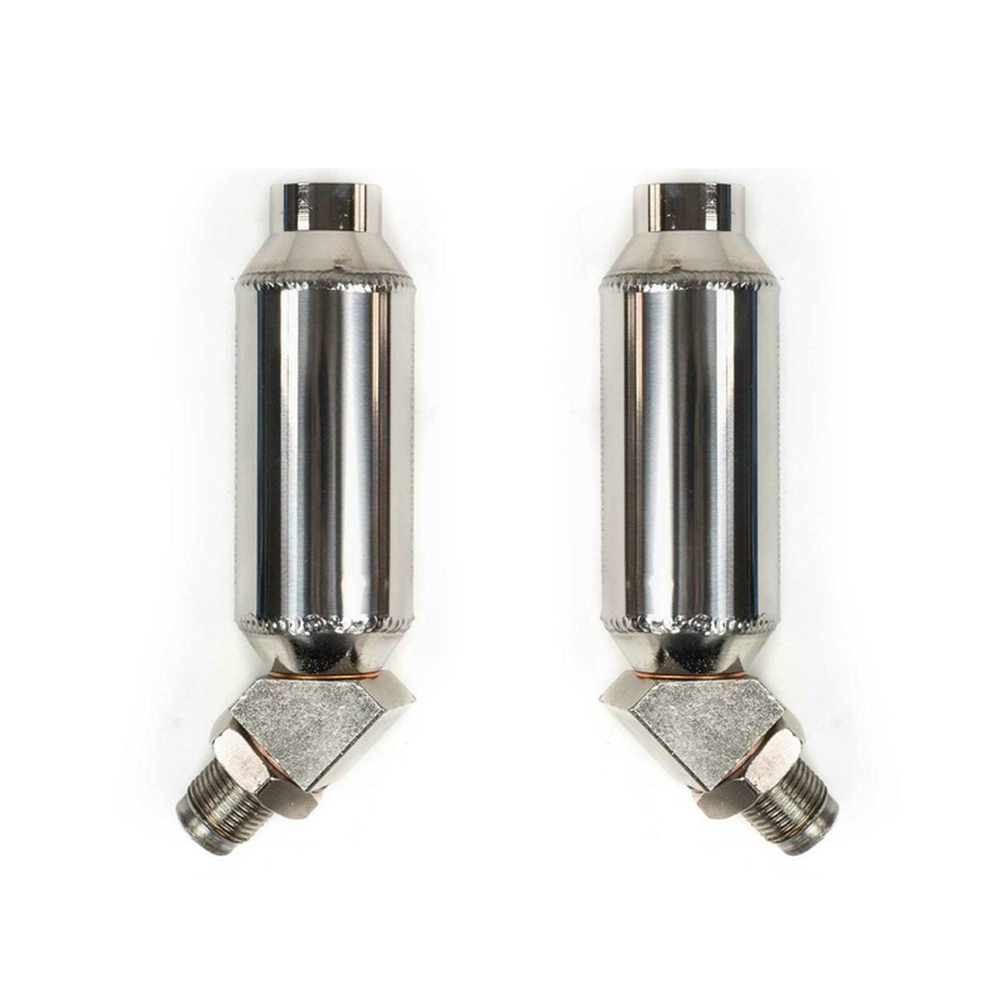 Universal 45-Degree O2 Spacers with Catalytic Converters Porsche 992