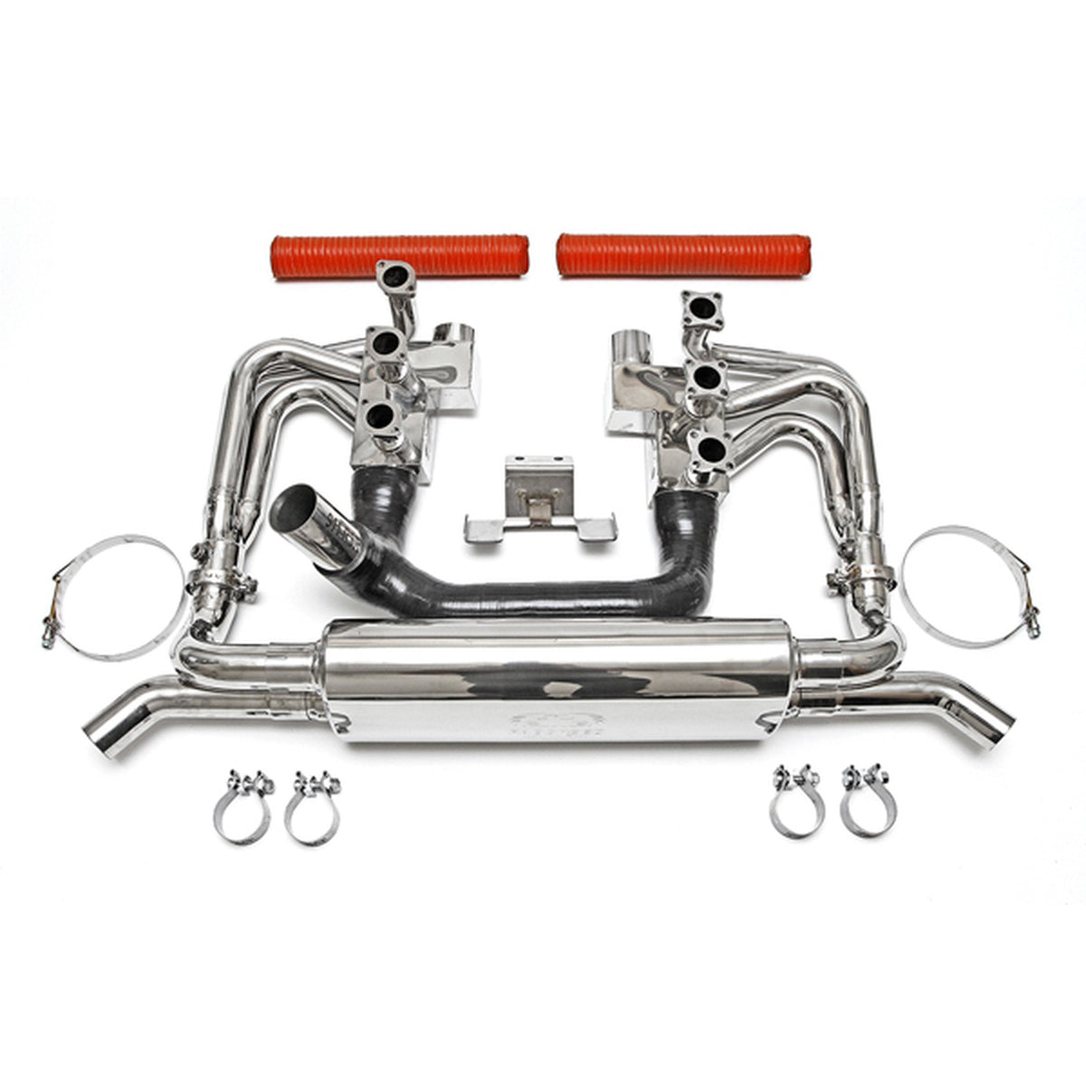RSR-Krümmer-Schalldämpfer-Kit mit Heizung | Porsche 911 Carrera 1976 – 89 | Fabspeed