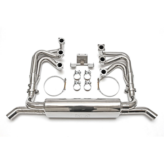 RSR Header and Muffler Kit without Heating | Porsche 911 Carrera 1976 – 89 | Fabspeed
