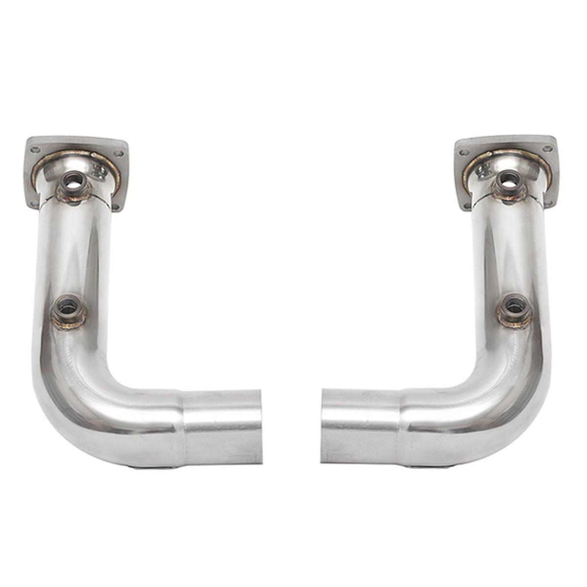 Exhaust Catbypass Pipes (for base). Porsche 991.2 Carrera