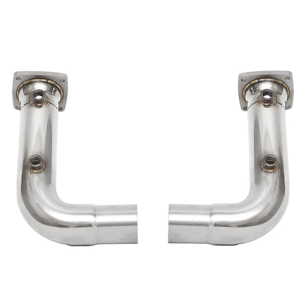 Exhaust Catbypass Pipes (for base). Porsche 991.2 Carrera