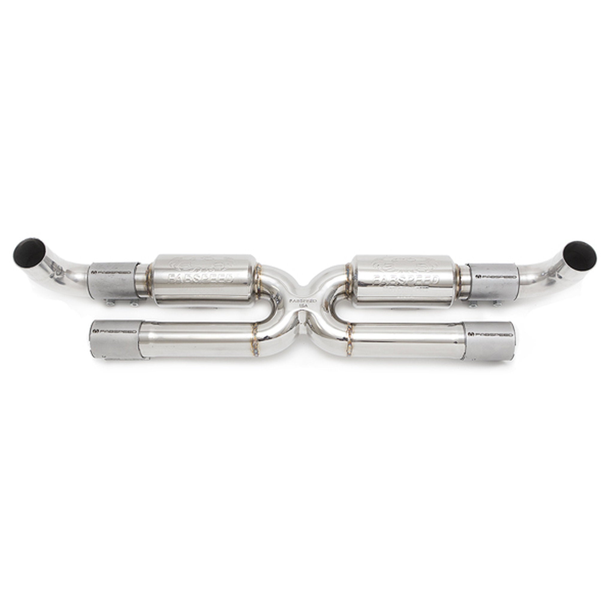 Auspuff Mittelschalldämpfer Bypass X-Pipe. Porsche Porsche 991.2 Carrera 2016>>