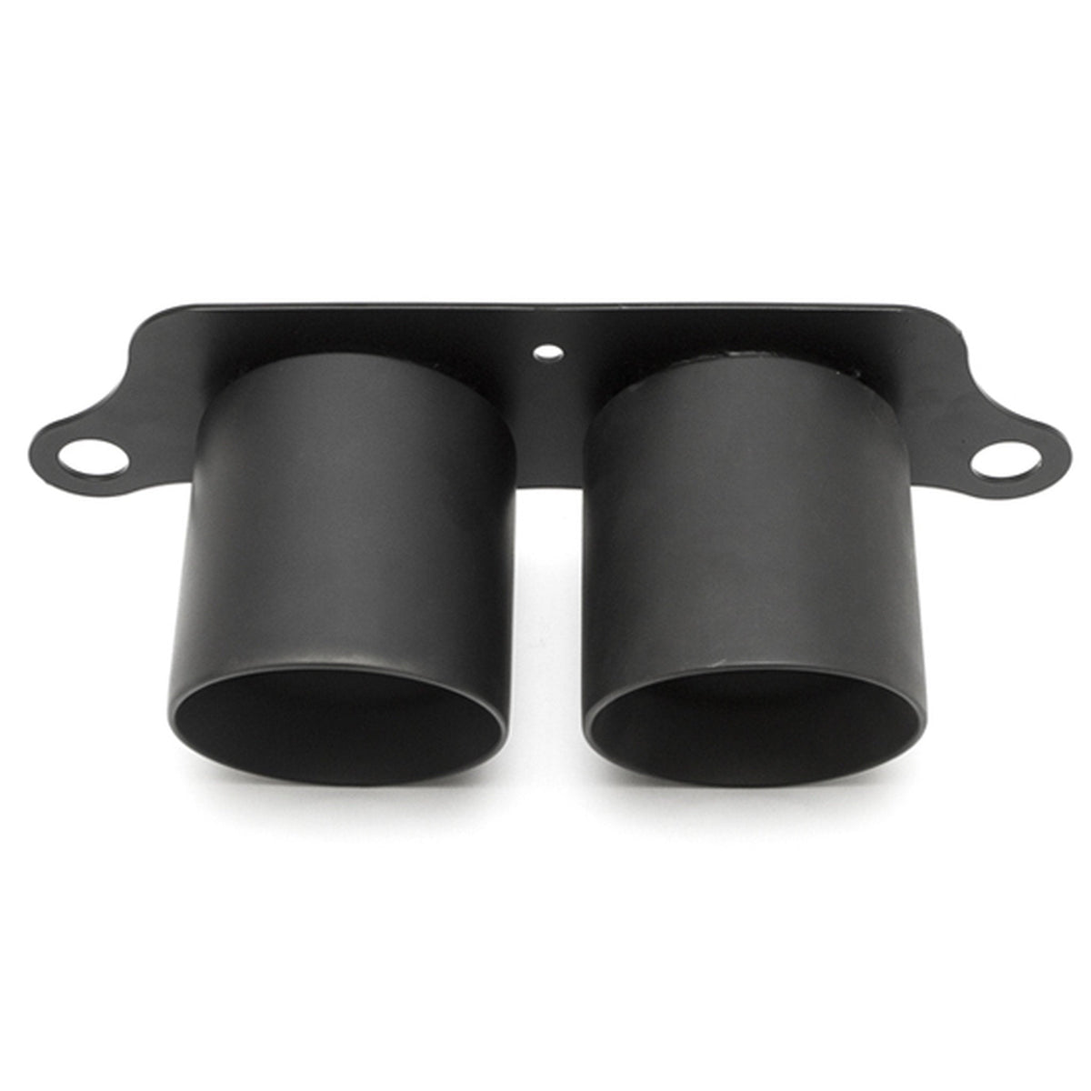 Deluxe Dual Style Tips – Mattschwarz. Porsche 991.2 GT3 / GT3RS
