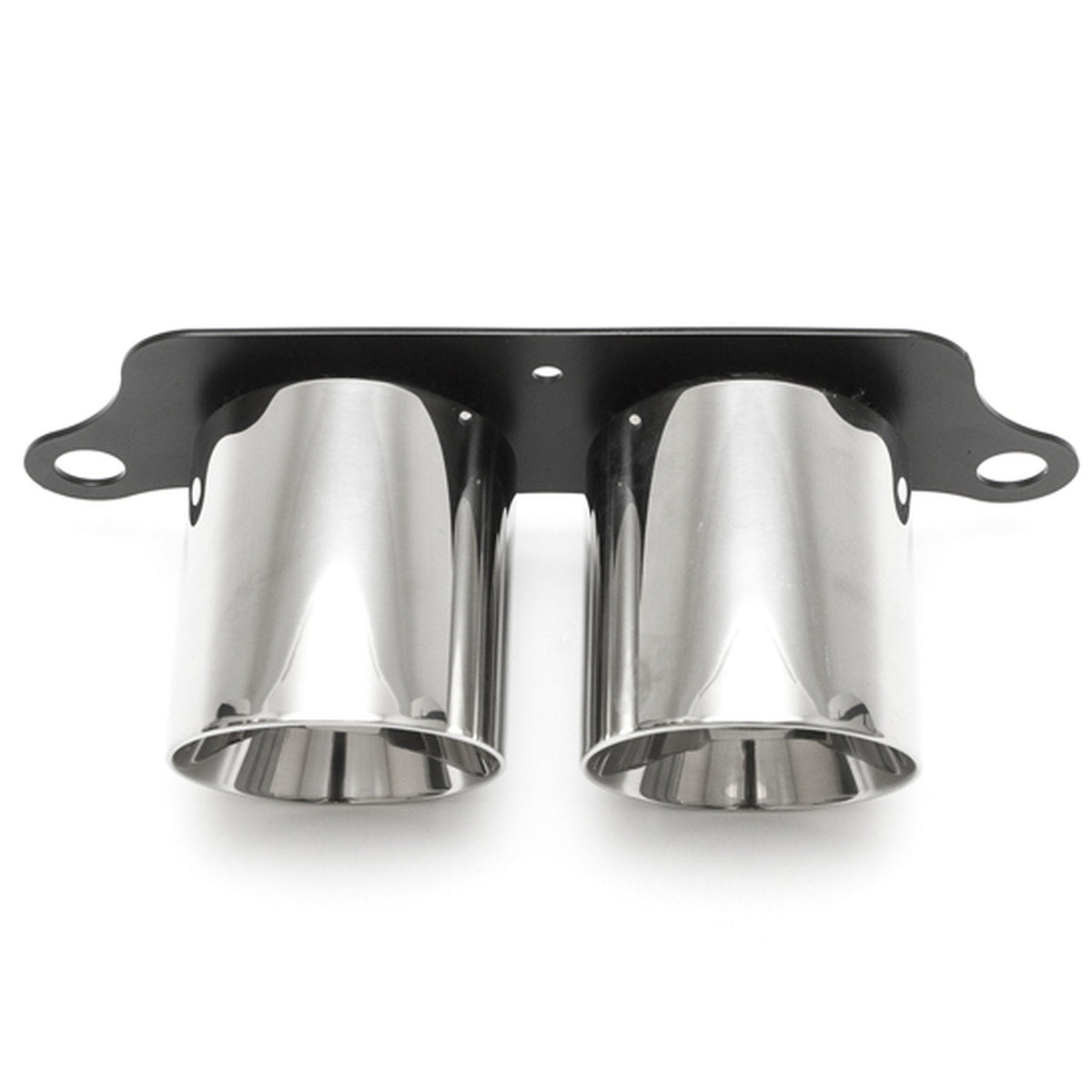 Deluxe Dual Style Tips - Polished Chrome. Porsche 991.2 GT3 / GT3RS