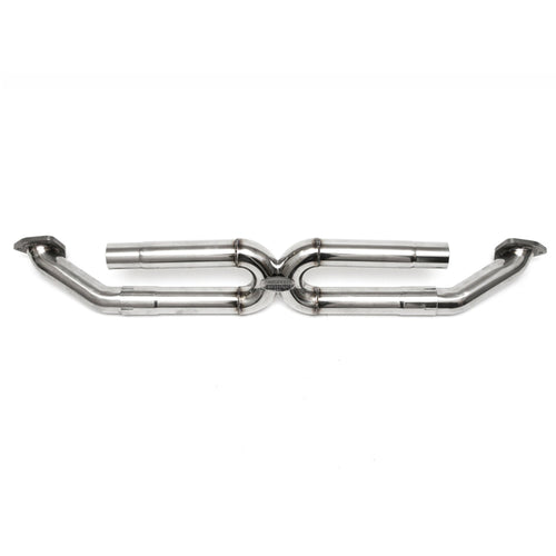 Exhaust Mid-Muffler Bypass X-Pipe. Porsche 991 (911) Carrera 2012>>