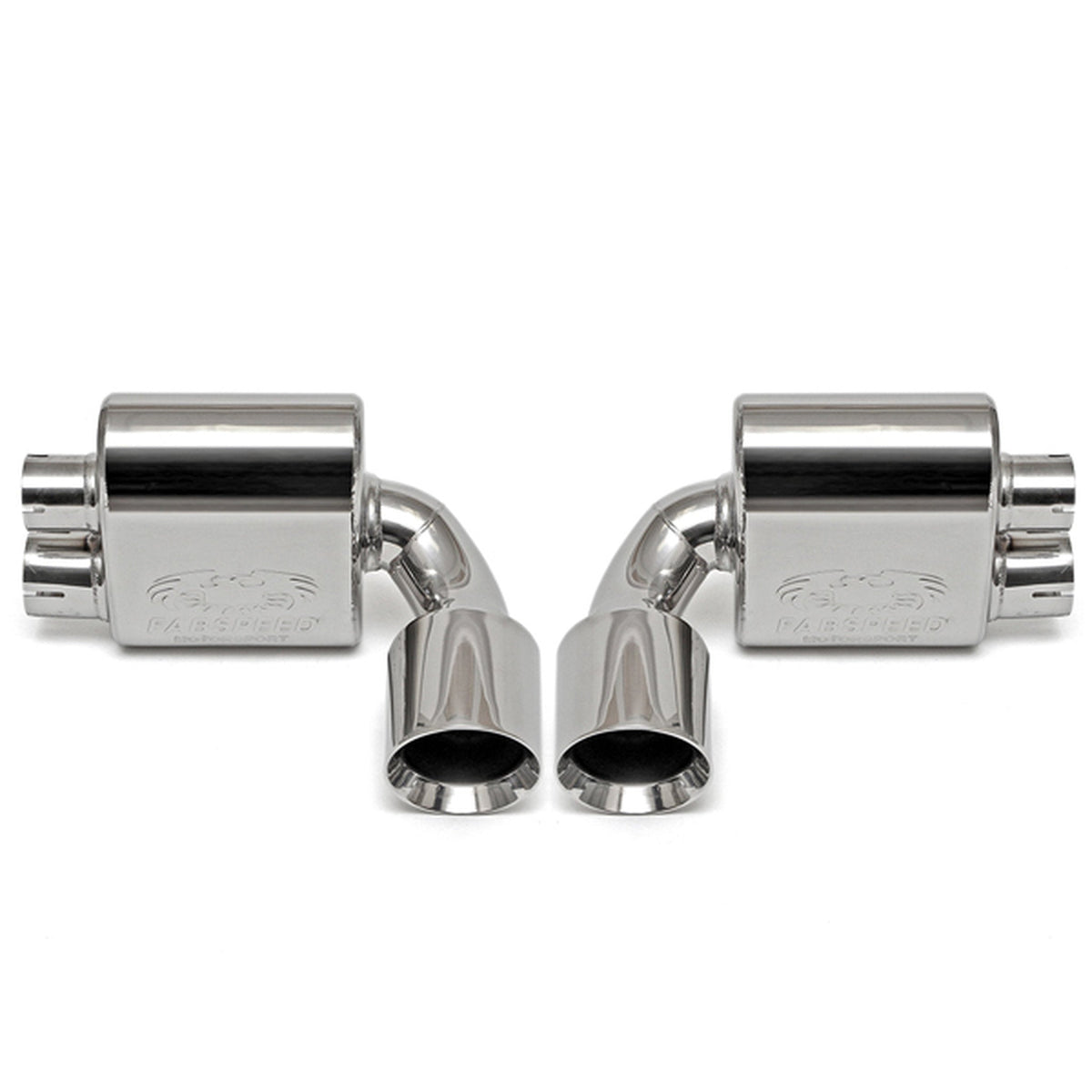 Center Mini Maxflo Performance Exhaust System. Porsche 991 GT3