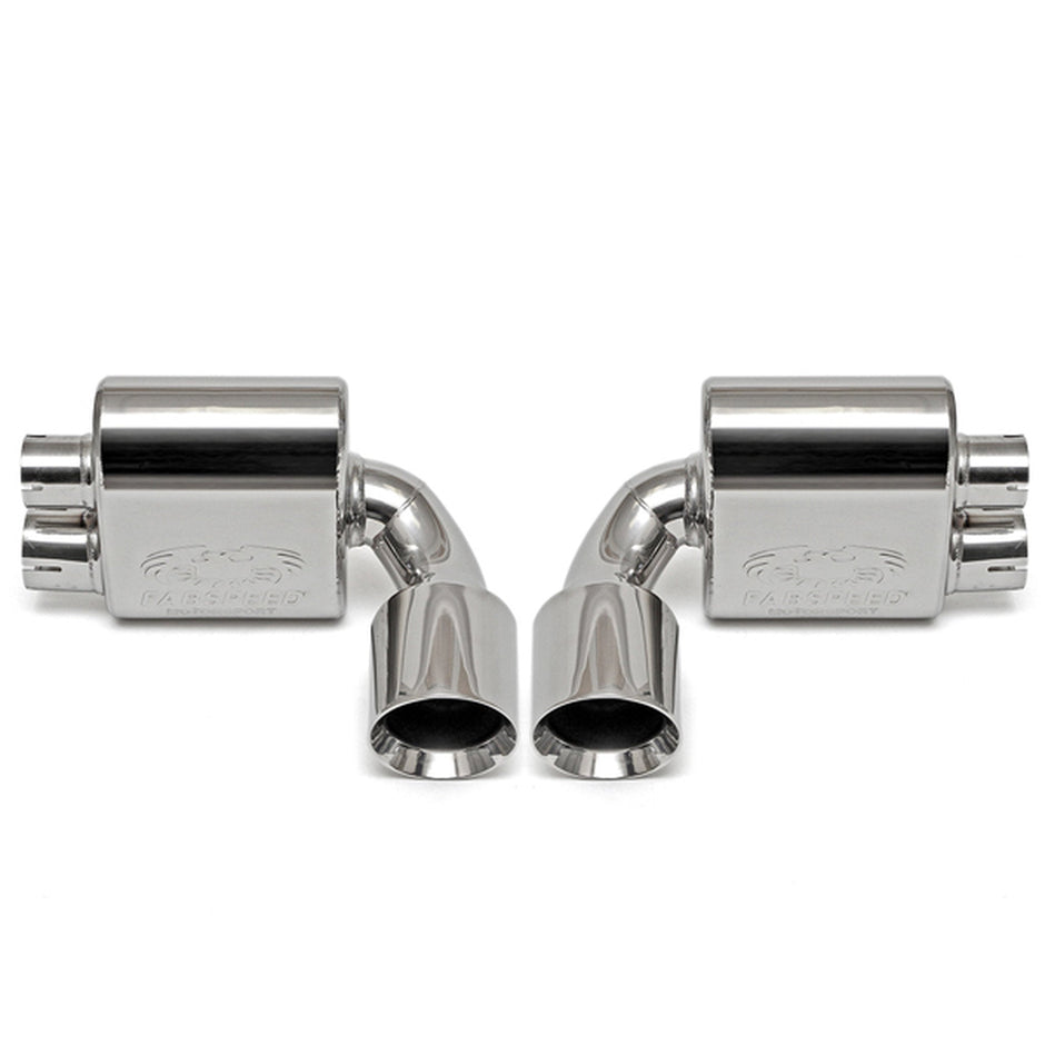 Center Mini Maxflo Performance Exhaust System. Porsche 991 GT3