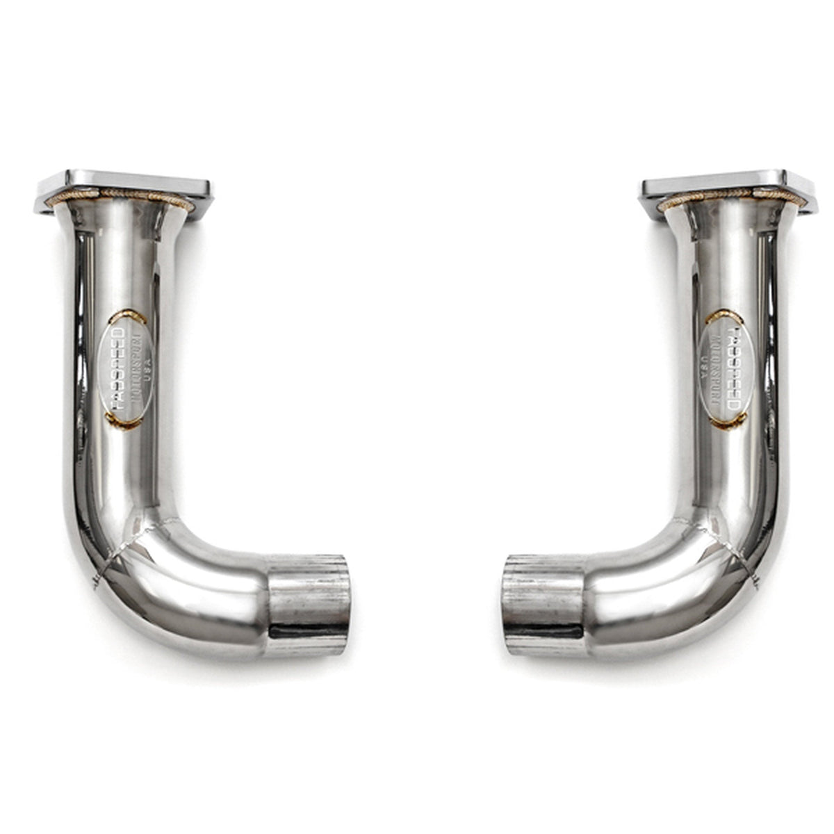 Exhaust Catbypass Pipes. Porsche 991.2 Turbo / Turbo S