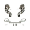 Sport Catalytic Converters with GT2RS-style Outputs Porsche 992