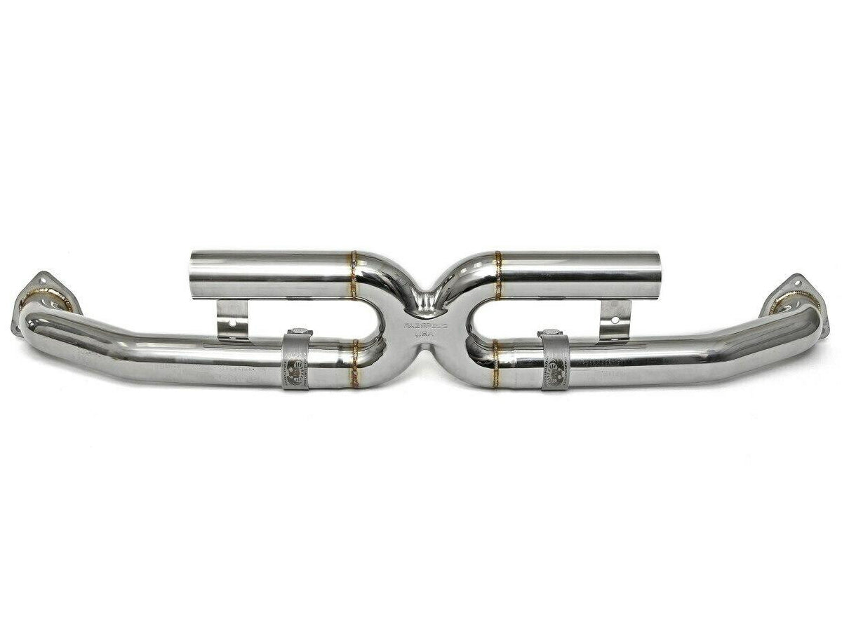 Auspuff Mittelschalldämpfer Bypass X-Rohr. Porsche 997.2 Carrera 2009-2012