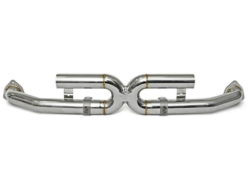Auspuff Mittelschalldämpfer Bypass X-Rohr. Porsche 997.2 Carrera 2009-2012