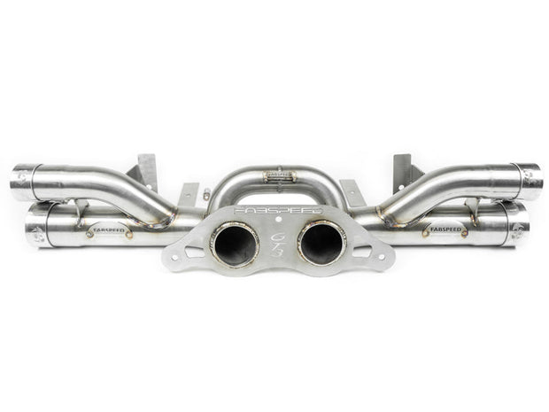 Exhaust Center Muffler Bypass Pipe. Porsche 997.2 GT3 / GT3RS