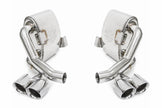 Fabspeed Maxflo Performance Side Muffler Bypass Pipes. Porsche 997.2 Carrera (2009-2012)