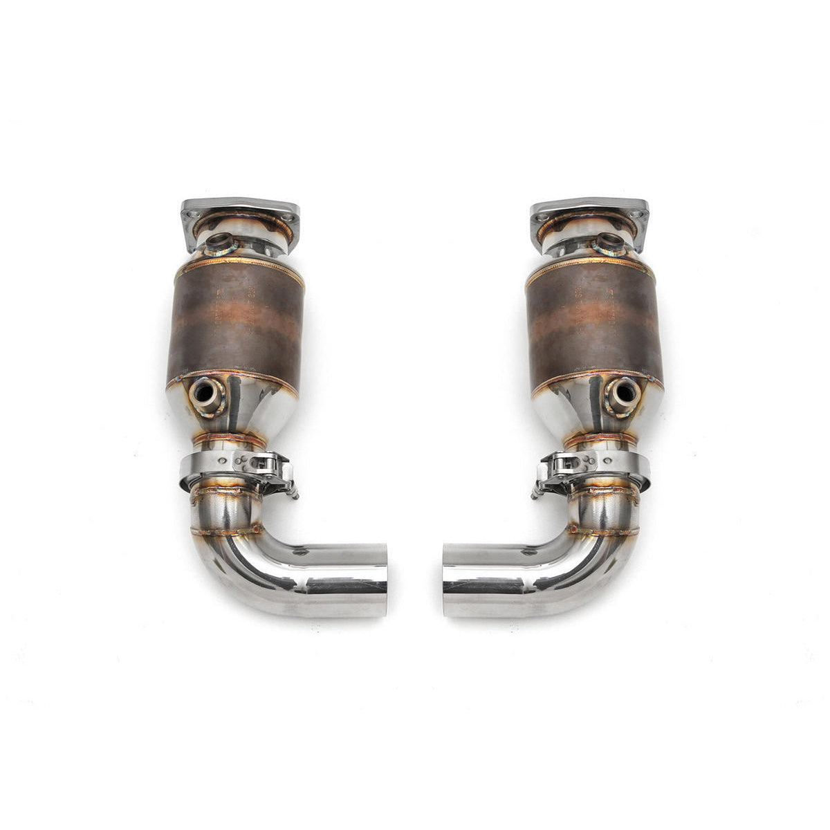 Fabspeed Sport Catalytic Converters. Porsche 997.1 GT2 2008-2009