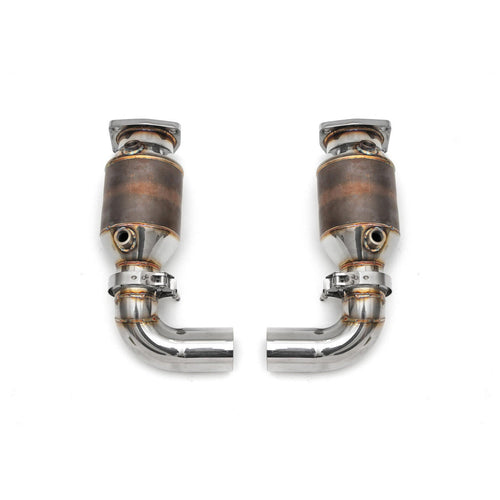Fabspeed Sport Catalytic Converters. Porsche 997.1 GT2 2008-2009