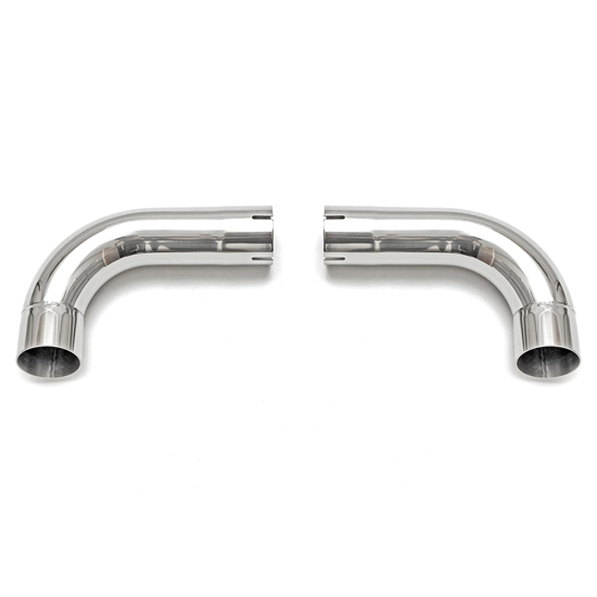 Exhaust Super Cup Pipes. Porsche 997 Carrera 3.6L
