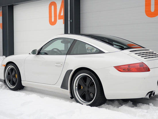 18" Fuchs Alufelgen 4er-Set in Schwarz 8.0J und 10J für Porsche