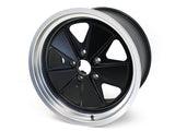 Alufelgen-Satz 19 Zoll FX5 8,5J ET47 / 11J ET61 Schwarz/Satiniert | Porsche 993–991 – Bild 3