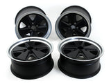 Alufelgen-Satz 19 Zoll FX5 8,5J ET47 / 11J ET61 Schwarz/Satiniert | Porsche 993–991 – Bild 2