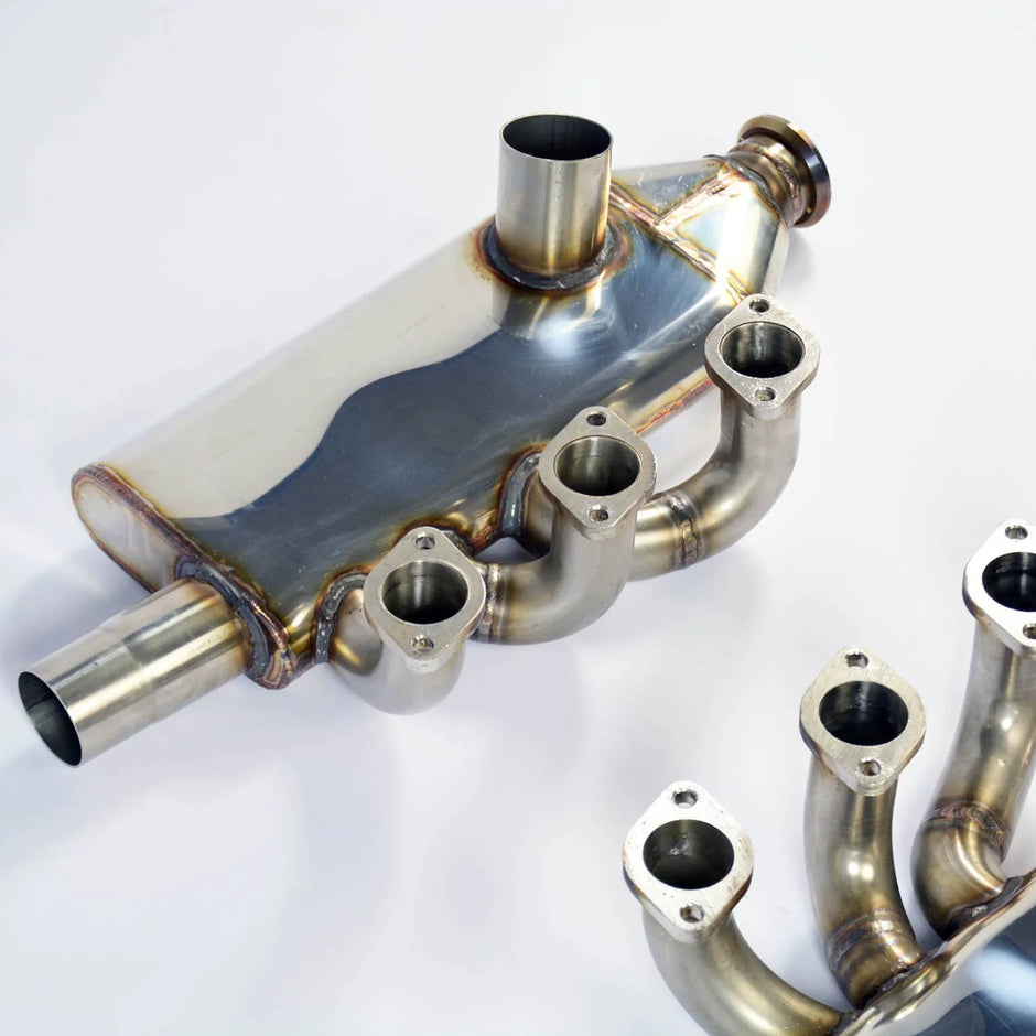 Fächerkrümmer Rechts Links Wärmetauscher Supersprint Porsche 911 2.7 3.0 3.2 1975-89_2