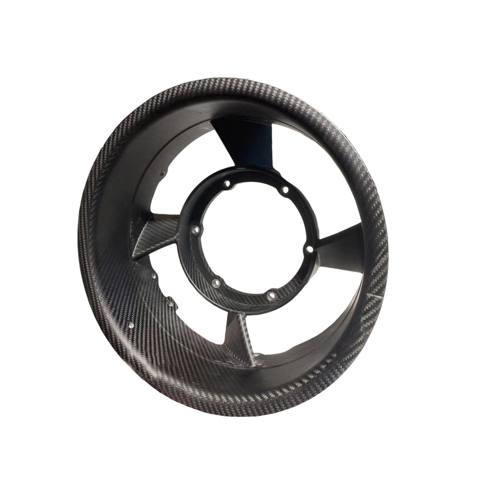 Lichtmaschinen-Lüftergehäuse 250mm (Carbon) | Porsche 911 / 930 (1984-89)