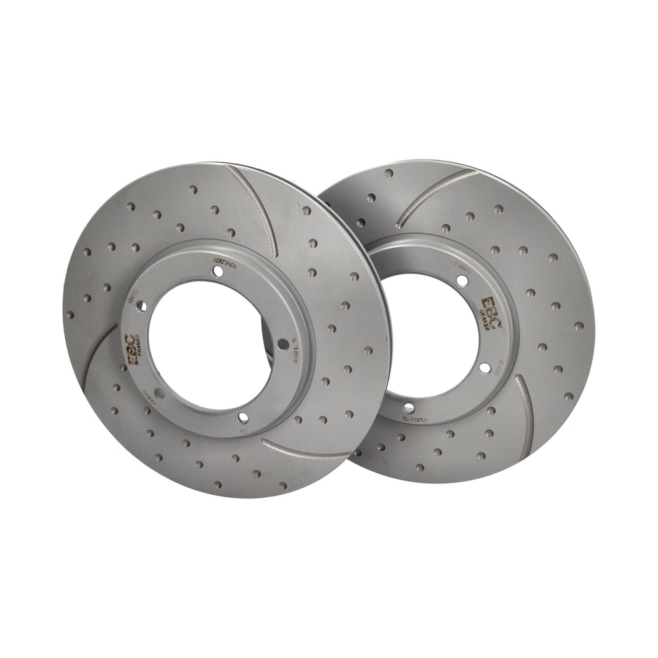 EBC Turbo Groove Brake Discs front. Porsche 911 / 912 / 914 / 924 / 944 GD141
