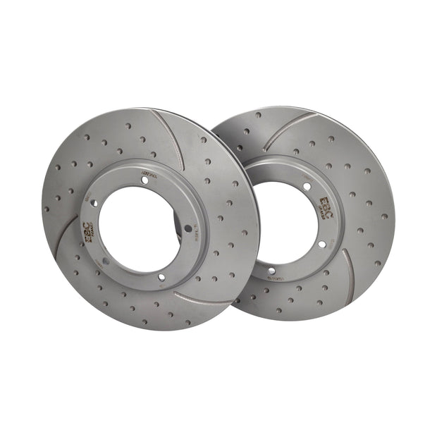 EBC Turbo Groove Brake Discs front. Porsche 911 / 912 / 914 / 924 / 944 GD141