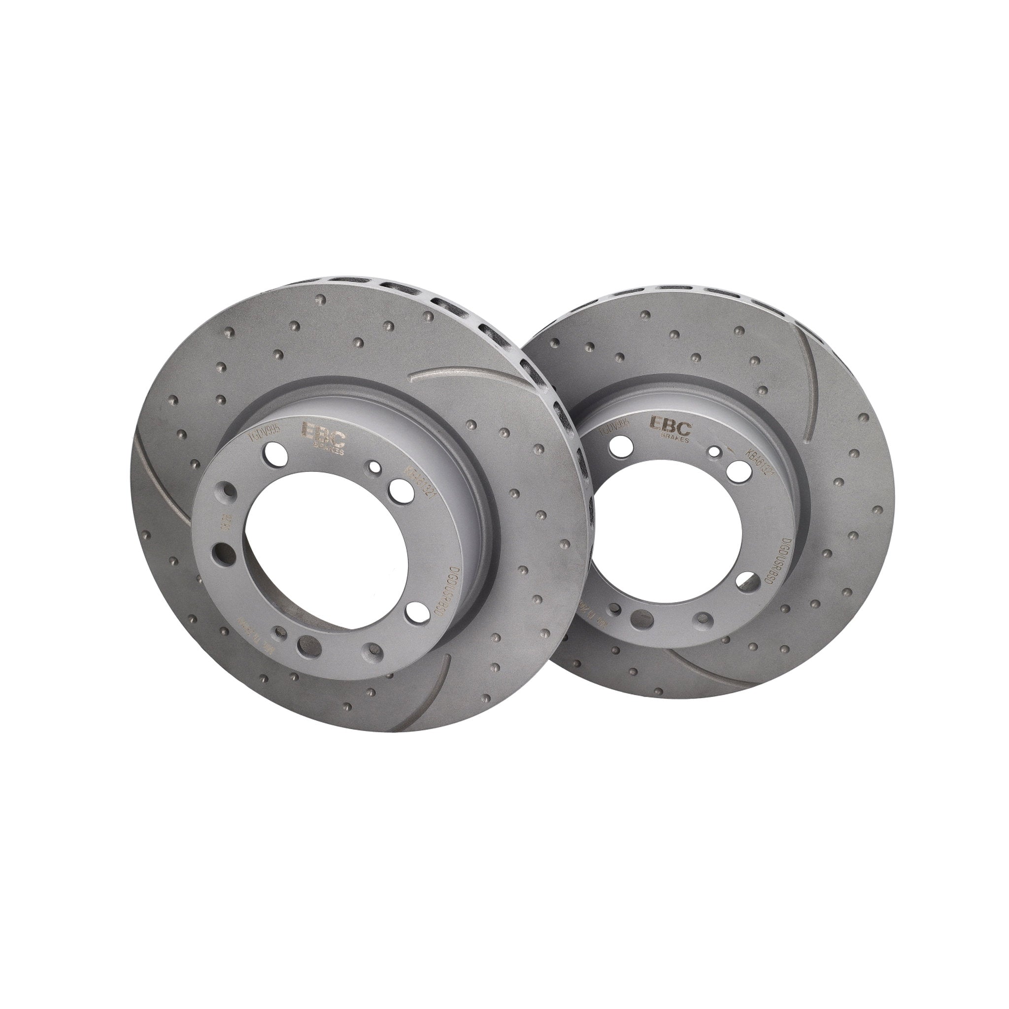 Front Brake Disc. Porsche 944S2 / 944 Turbo / 968 (EBC Groove GD995)
