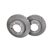 Bremsscheibe vorne. Porsche 944S2 / 944 Turbo / 968 (EBC Groove GD995) | Porsche 968 | OEM / Erstausrüsterqualität