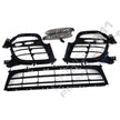 Front bumper inserts and lights. Porsche 997 Turbo