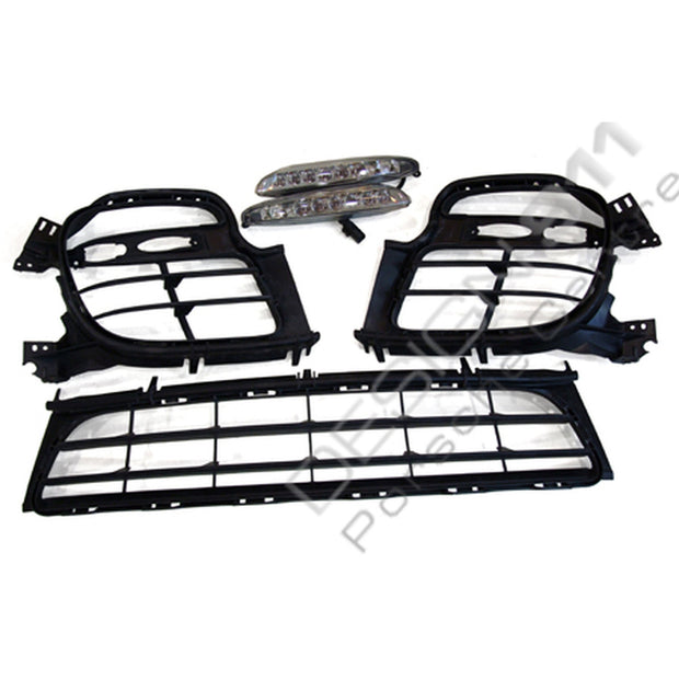 Front bumper inserts and lights for 997505997028 GT2 Look