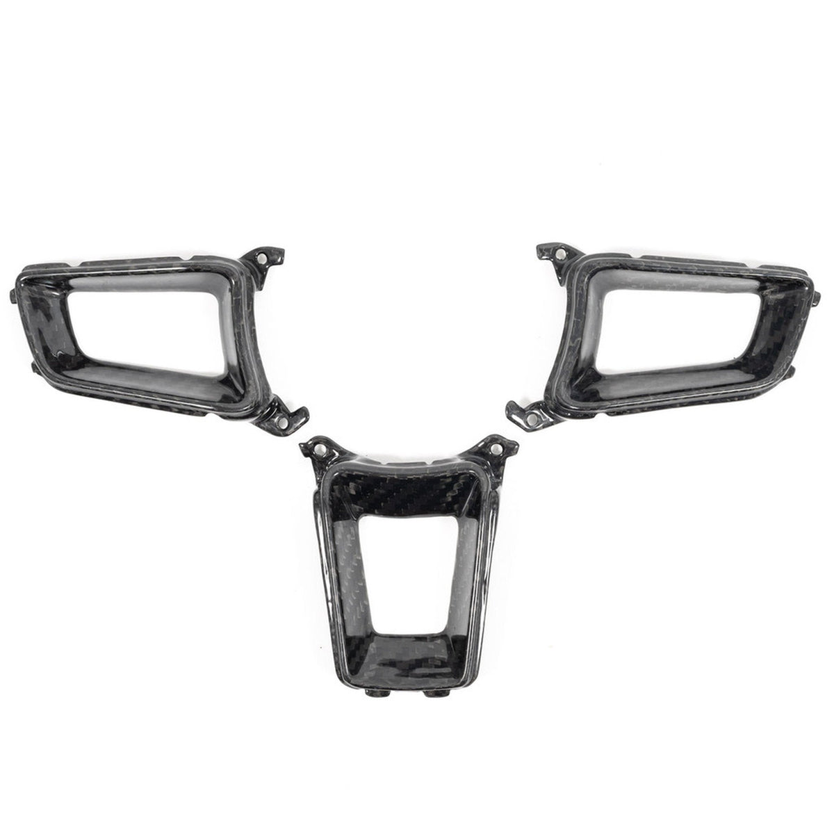 Carbon Steering Wheel Trim. B Macan Mk2 / 971.1 Panamera