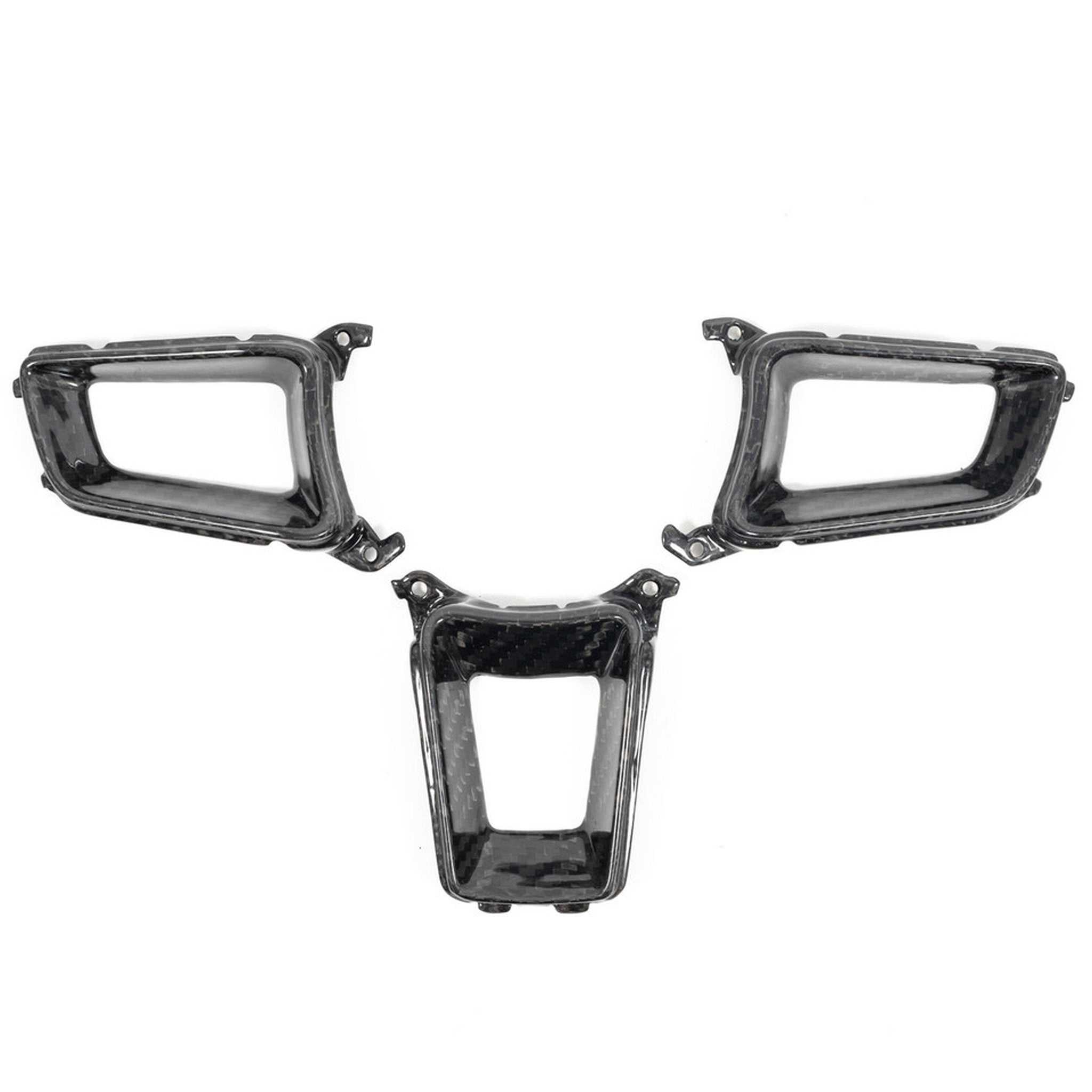 Carbon Steering Wheel Trim. B Macan Mk2 / 971.1 Panamera