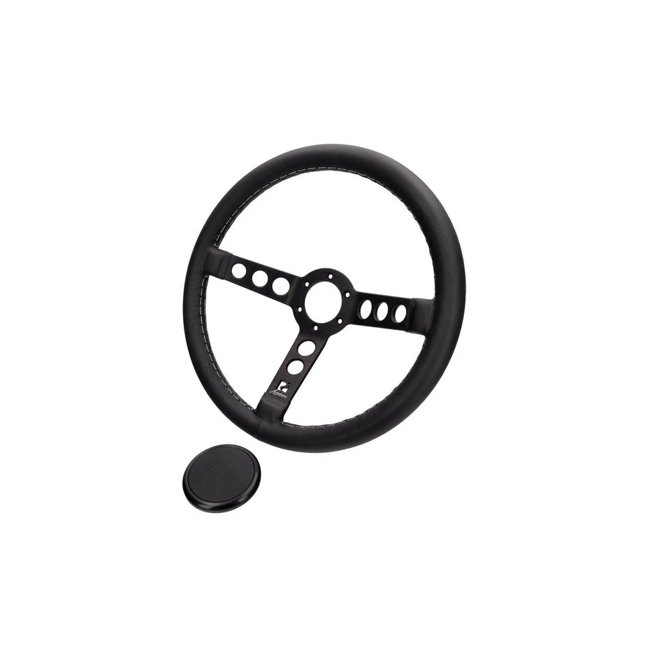 Rennline Lederlenkrad mit 360 mm Durchmesser