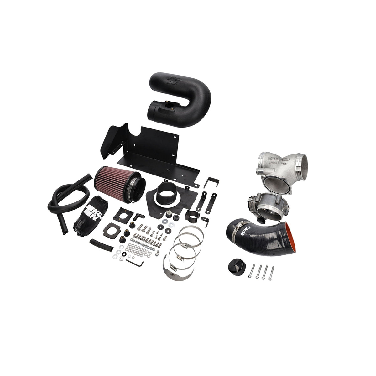 Ansaugplenum + 82MM Drosselklappengehäuse + Induction Kit Porsche 996 / 997