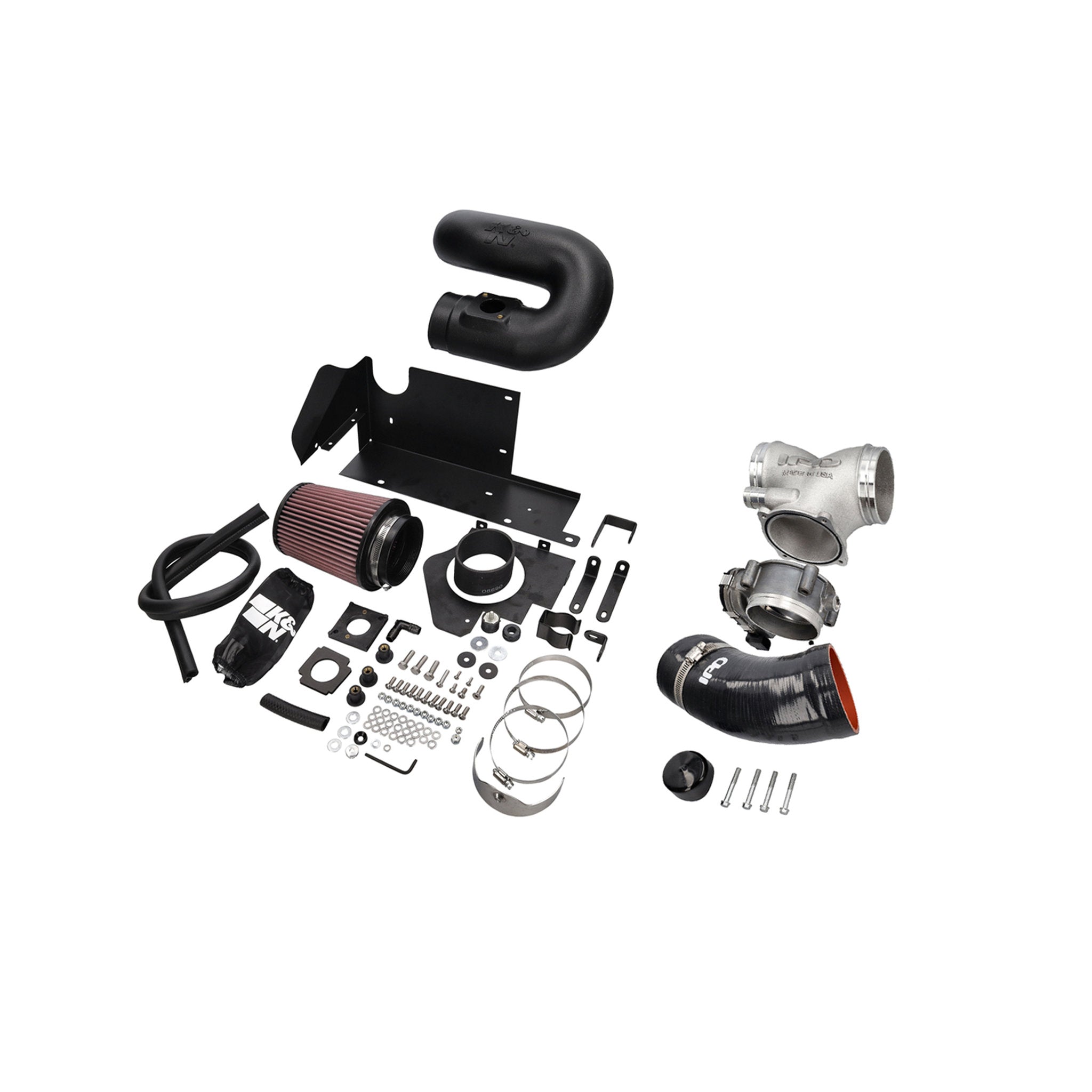 Ansaugplenum + 82MM Drosselklappengehäuse + Induction Kit Porsche 996 / 997