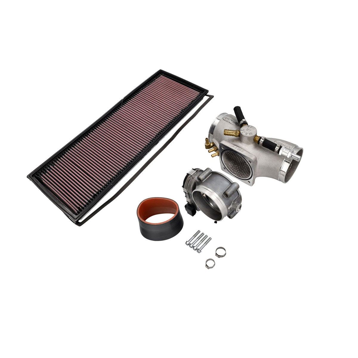 Intake Plenum Competition + Throttle Body + Filter Kit Porsche 996 Turbo/S/X50/GT2 IPD
