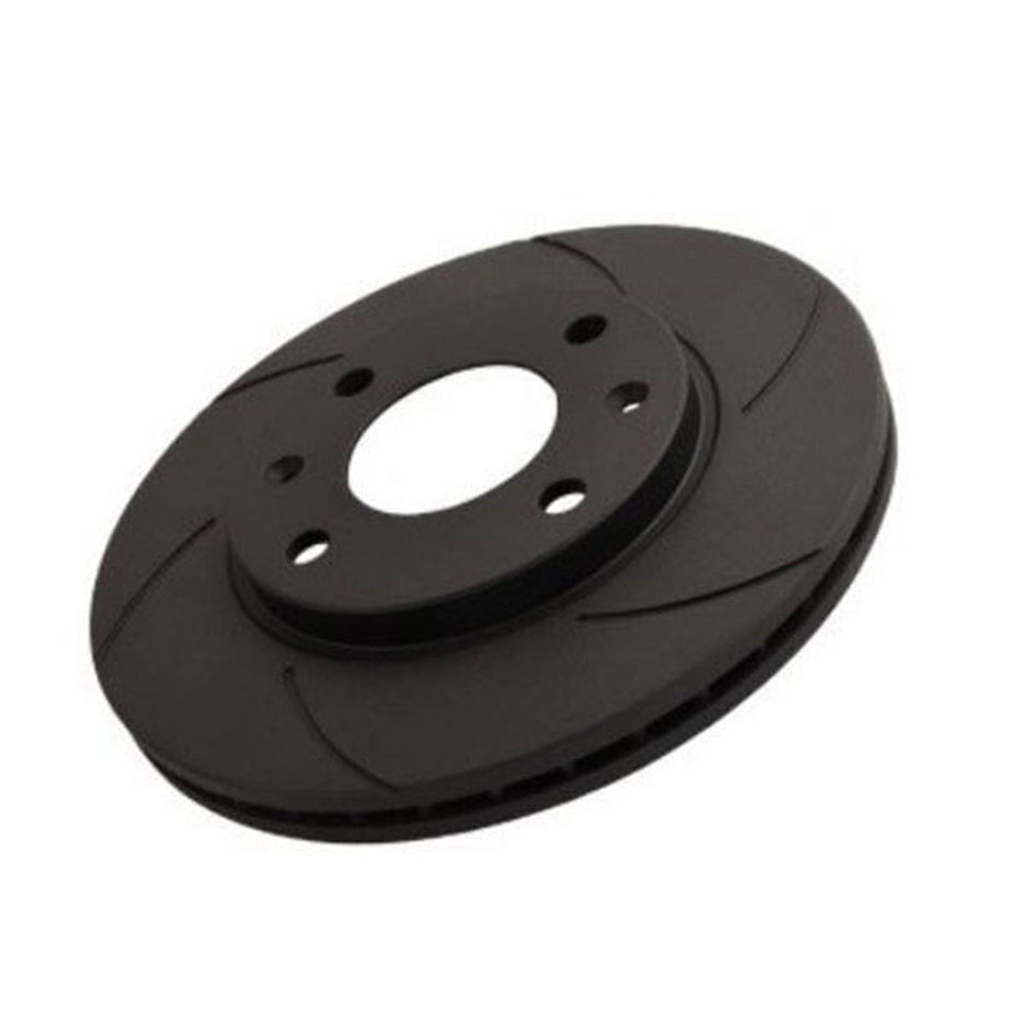 Black Diamond 6 GROOVED Performance Brake Discs REAR. Porsche 955 Cayenne
